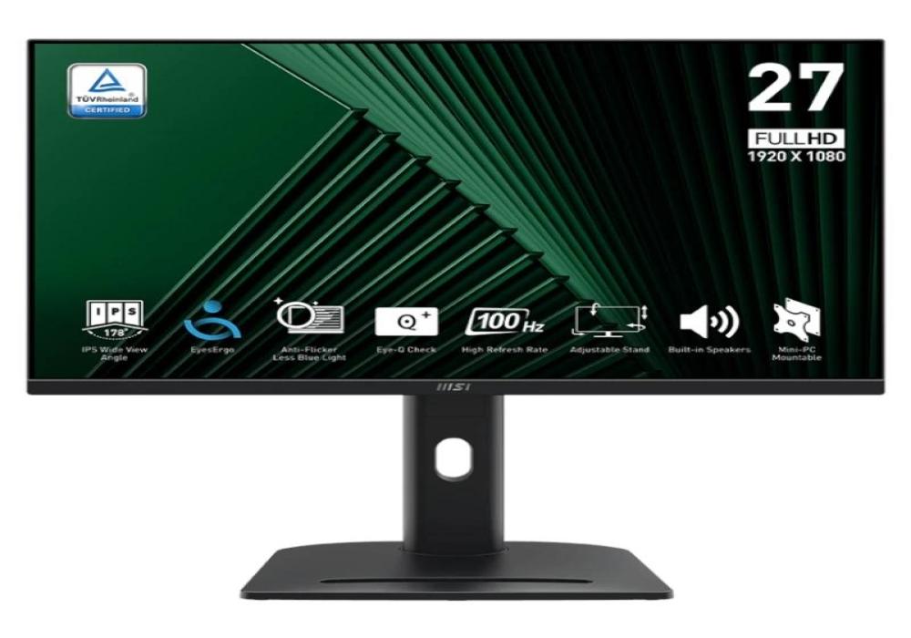 MSI MP275PG Monitor 27"100h VGA HDMI DP MM AA MSI MP275PG Monitor 27"100h VGA HDMI DP MM AA