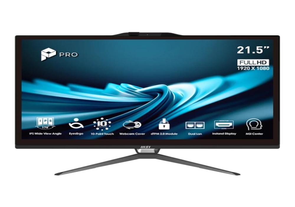 MSI Pro AP222T-449ES i5-14400 8 256 W11P 22" tac.N MSI Pro AP222T-449ES i5-14400 8 256 W11P 22" tac.N