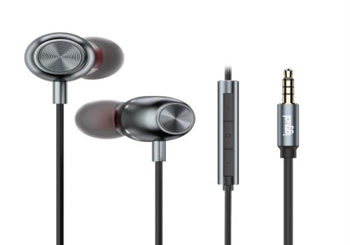 iggual Auriculares con micro intrauditivos Jack3,5