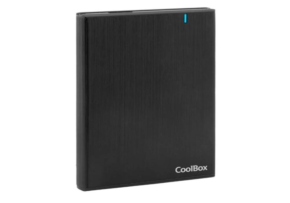 CoolBox Carcasa HDD/SSD 2.5" Slim A2540 Alum.Negro CoolBox Carcasa HDD/SSD 2.5" Slim A2540 Alum.Negro