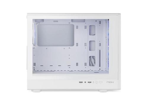 NOX Semitorre INFINITY IOTA ARGB Blanco USB 3.0