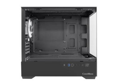 Coolbox Caja Gaming MATX GM200 V.Lite S.FTE ARGB N