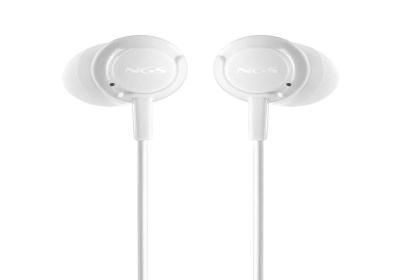 NGS Auricular Blanco Estéreo USB-C con cable