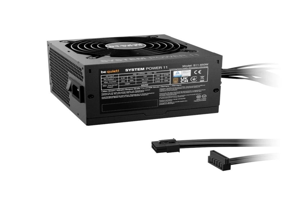 be quiet! Fuente SYSTEM POWER 11 650W 20+4 pin ATX