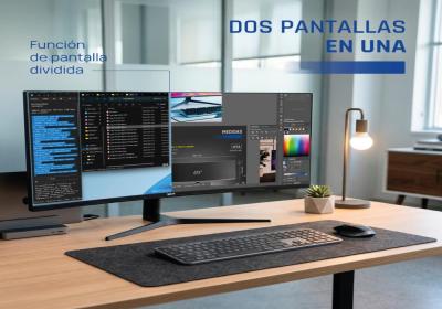 iggual Monitor 34" UWQHD 1ms 2DP 2HDMI MM AA Curvo