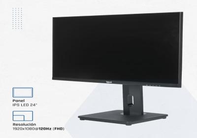 iggual Monitor 24" VGA HDMI 120Hz pivotante AA MM
