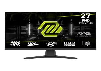 MSI MAG272F Monitor 27" Gaming  FHD 200hz HDMI DP