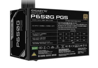 Gigabyte Fuente Alimentación GP-P650G PG5