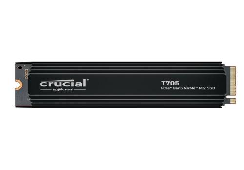 Crucial T705 HS SSD 2TB PCIe Gen 5 x4 14500 MB-s
