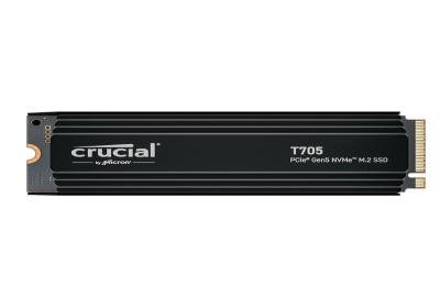 Crucial T705 HS SSD 2TB PCIe Gen 5 x4 14500 MB-s