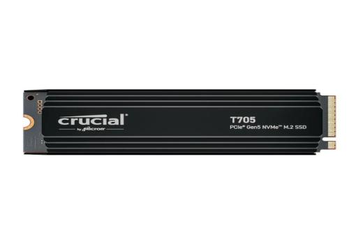 Crucial T705 HS SSD 1TB PCIe Gen 5 x4 13600 MB-s