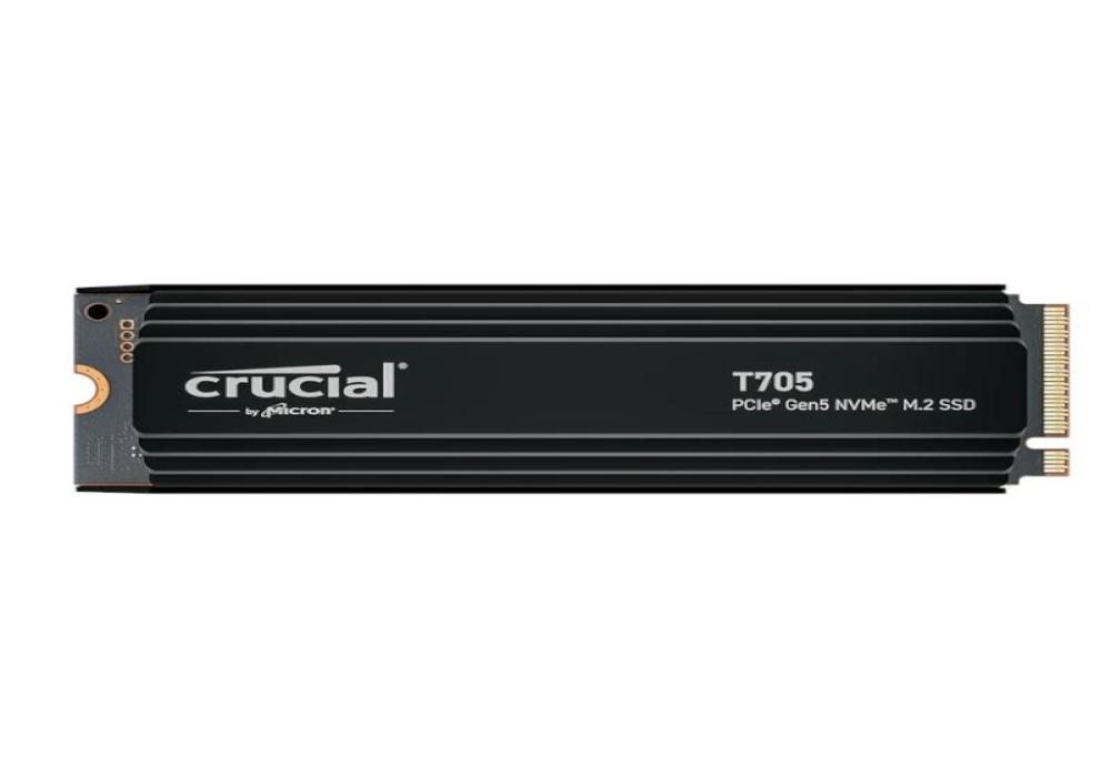 Crucial T705 HS SSD 1TB PCIe Gen 5 x4 13600 MB-s