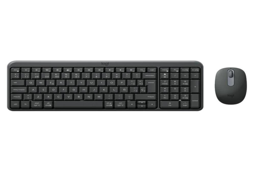 Logitech Teclado+raton MK250 bluet Negro