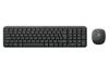 Logitech Teclado+raton MK250 bluet Negro