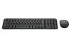 Logitech Teclado+raton MK250 bluet Negro