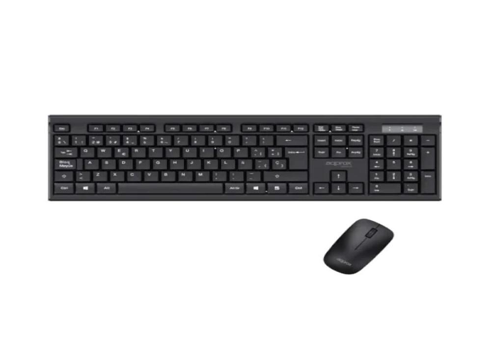APPROX Teclado+raton inal. MX410 Negro