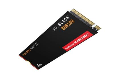 WD Black SN8100 SSD 4TB PCIe Gen5x4 14900 MB-s