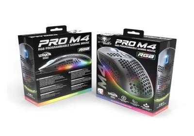 Spirit of Gamer Ratón Pro M4 Black