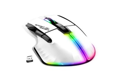 Spirit of Gamer Ratón Inalambrico Pro M5 White