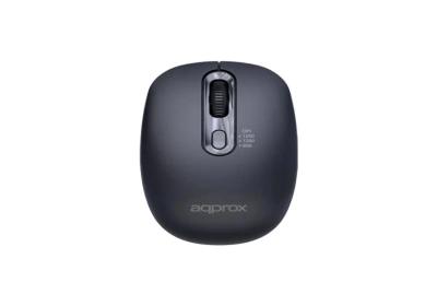 APPROX Ratón inalámbrico APPXM200 2.4GHZ Negro