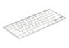 iggual Teclado Bluetooth Slim TKL-BT plata 2 canal