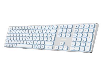 Coolbox Teclado Inal.Retroil. MOONLIGHT B431 Blanc