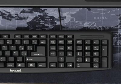 iggual Teclado USB estándar CK-BASIC-105T negro