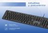 iggual Teclado USB estándar CK-OFFICE-105T negro