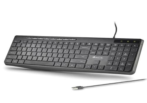 NGS Teclado USB SPECTRA Ultra Slim Silen. USB-A