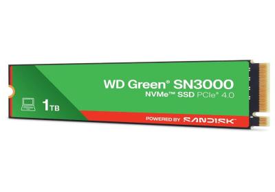WD Green SN3000 SSD 1TB PCIe Gen4  NVMe