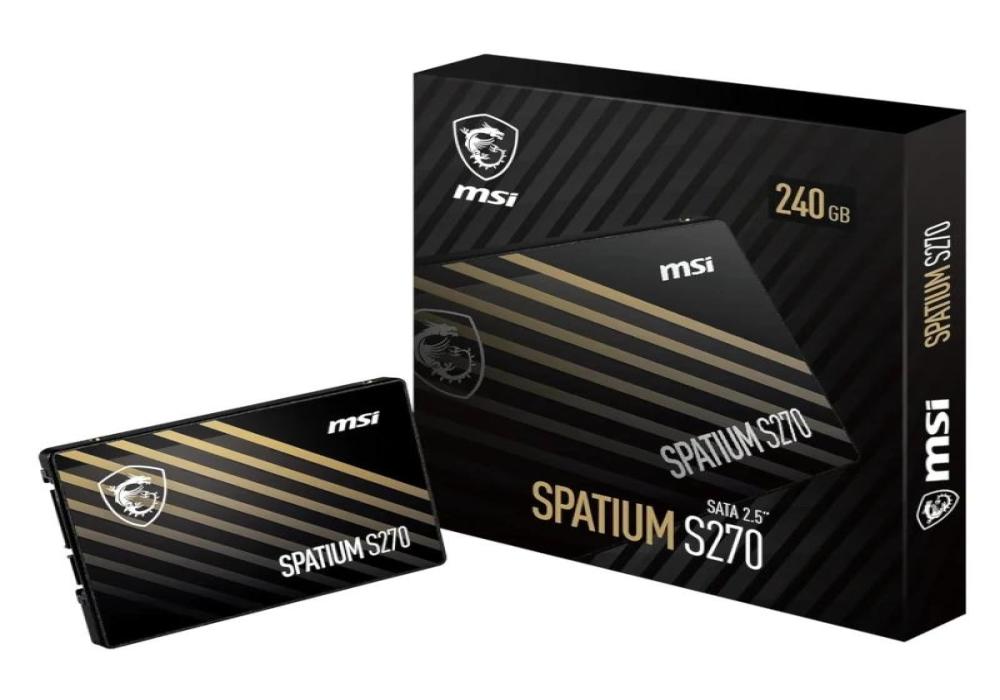 MSI SSD Spatium S270 240Gb 2.5" Sata 3 6Gbps