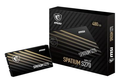 MSI SSD Spatium S270 480Gb 2.5" Sata 3 6Gbps