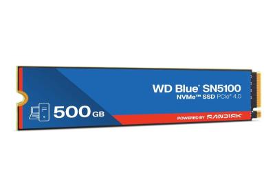 WD Blue SN5100 SSD 500GB NVMe Gen4 6600MB-s
