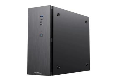 COOLBOX CAJA MICRO ATX SLIM T370 CON FTE. TBZ300