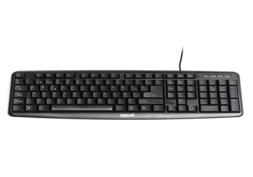 iggual Teclado USB estándar CK-BASIC-105T negro
