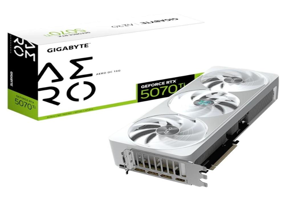 Gigabyte VGA NVIDIA RTX 5070 TI AERO OC 16GB DDR7