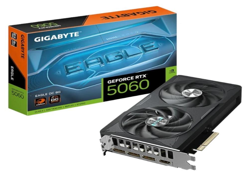 Gigabyte VGA NVIDIA RTX 5060 EAGLE OC 8G DDR7