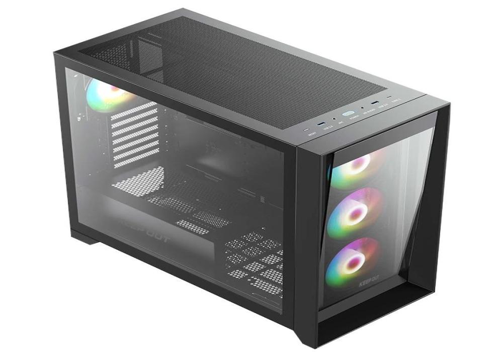 Keep Out Caja E-Atx XC-911 PRO MASTER ARGB C 3x2