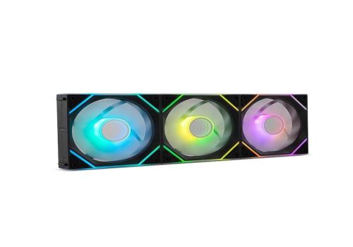 Nox Vent. HUMMER PRO LINK Kit x3 F.ARGB Mag Negro