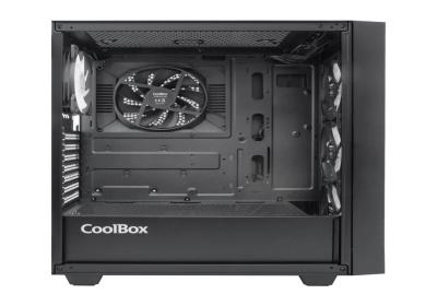 Coolbox Caja Gaming ATX GA300 GRIDLINE Black