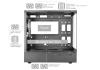 MARS GAMING Caja ATX Ventis FRGB Silence Negro