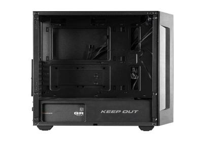 Keep Out Caja M-Atx KO XC-200 RGB USB3 Black Glass