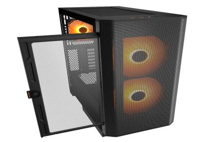 Cougar Caja Semitorre Airface Flo RGB Black