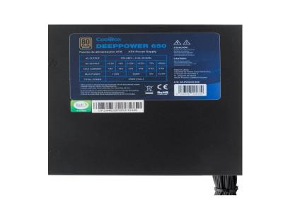 Coolbox Gaming Fuente Al. DeepPower 650w 80+bronze
