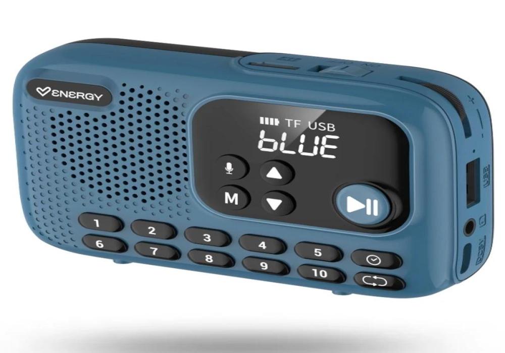 Energy Sistem TunerGo Radio AM/FM Batería recarga.