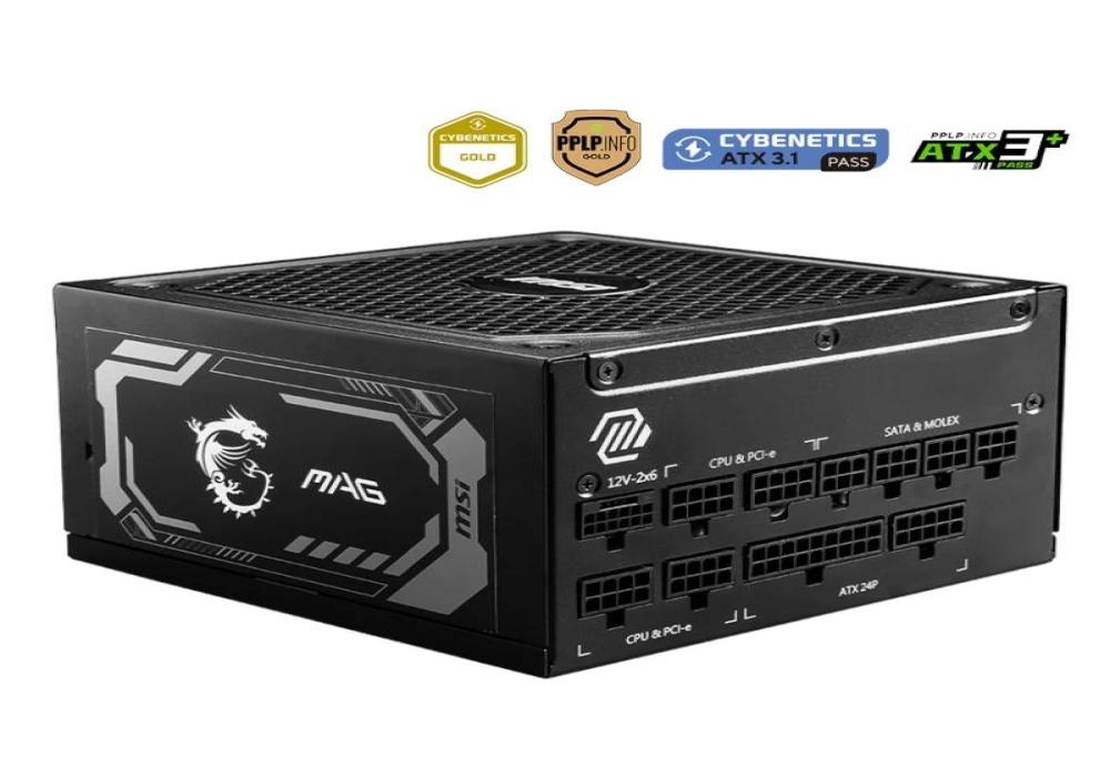 MSI Fuente Alimentación MAG A1000GL PCIE5 1000WATX