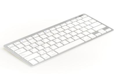 iggual Teclado Bluetooth Slim TKL-BT plata 2 canal