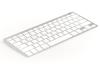 iggual Teclado Bluetooth Slim TKL-BT plata 2 canal