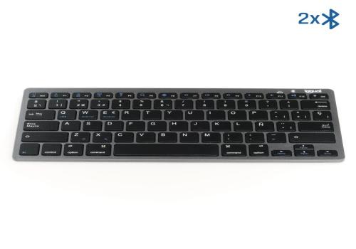 iggual Teclado Bluetooth Slim TKL-BT negro 2 canal