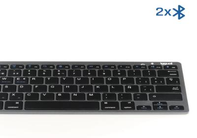 iggual Teclado Bluetooth Slim TKL-BT negro 2 canal